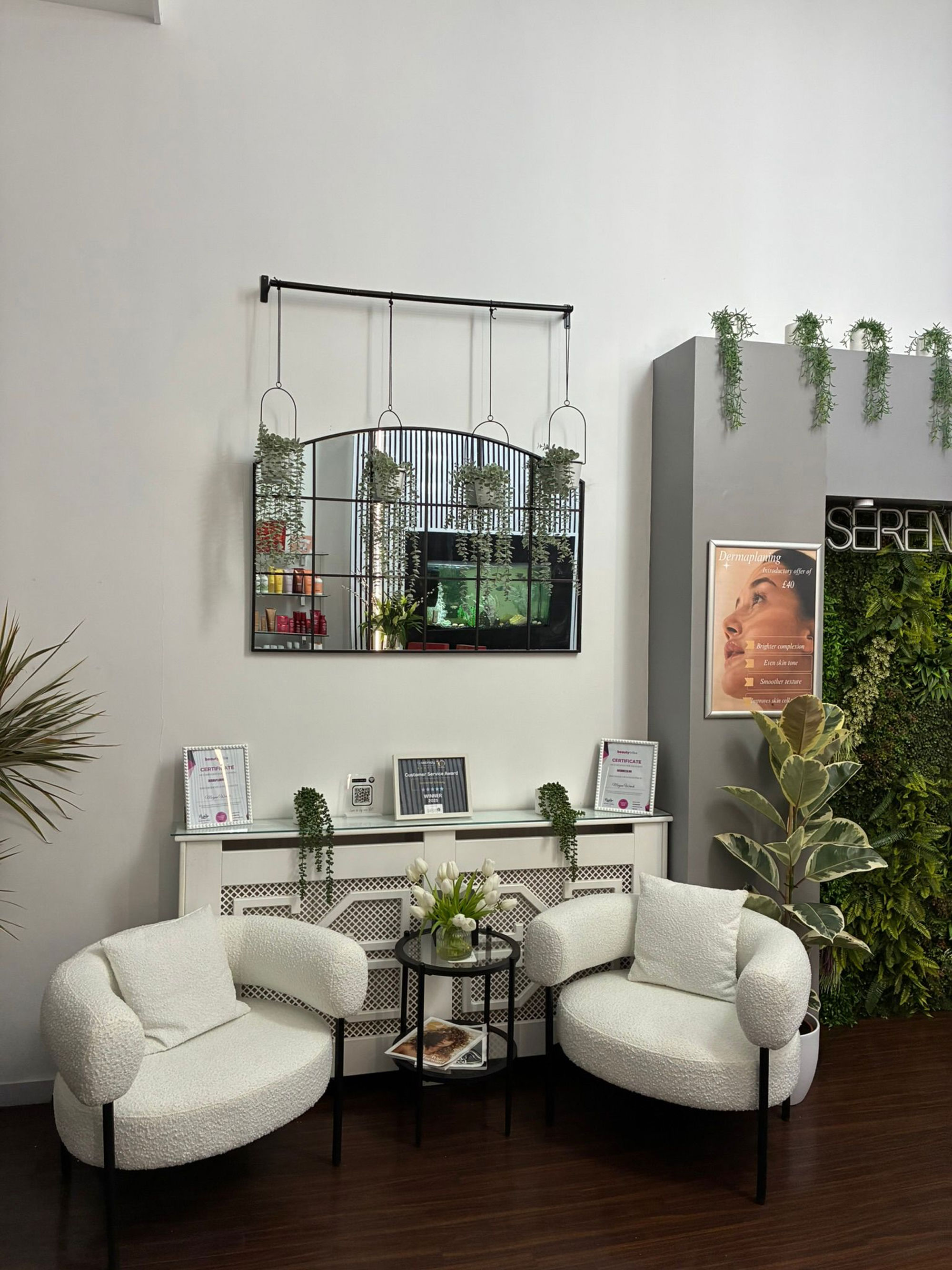 Inside our beautiful salon in Broadstairs