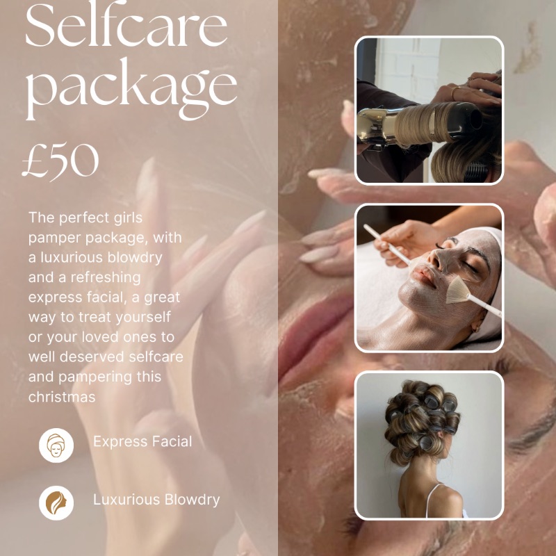 Facial package offer at Serene Hair & Beauty