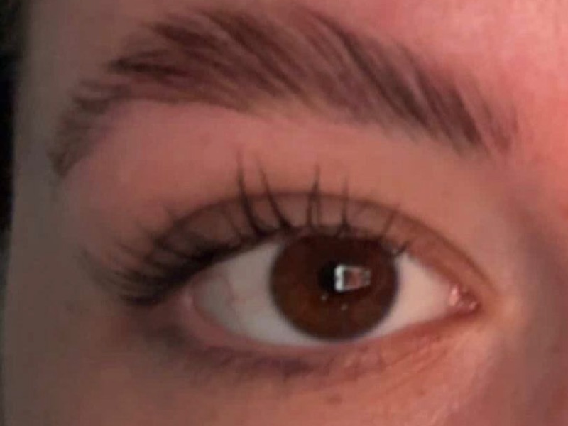 Korean Eyelash lift and tint