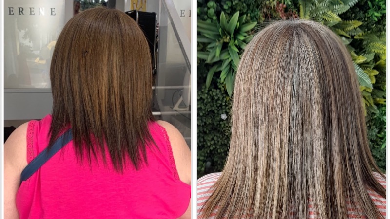 Image of GK Keratin treatment video